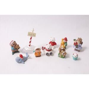 1990s Hallmark Merry Miniatures Christmas Figurine Lot Vintage ~ 260219-WH 1003
